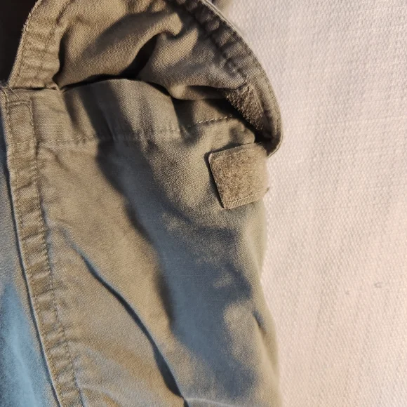 Columbia Mens Olive Green 100% Cotton Cargo Hiking Short Size 34 - Picture 4 of 11